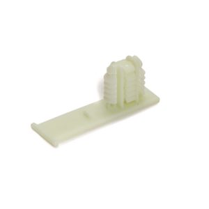 Bundling clip for hole (oval), L=38.7mm, natural, 10000pcs.