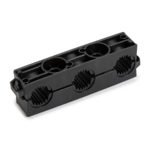 Cable clip for hole (round)/for stud, ?M8, Dmin=16.5mm, Dmax=17.5mm