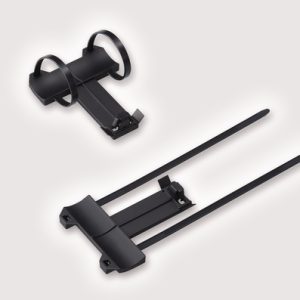 Fixing tie for hole (oval), ⌀7-34mm, black, 50pcs.