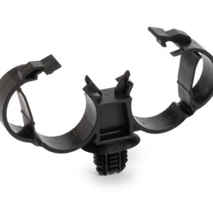 Cable clip, T=0.6 - 6.75mm, ?6.2 x 12.2 mm/6.5 x 12.5 mm, Dmin=18.0mm, Dmax=22.0mm, nom?=18.0 - 22.0 mm, nom?2=18.0 - 22.0 mm