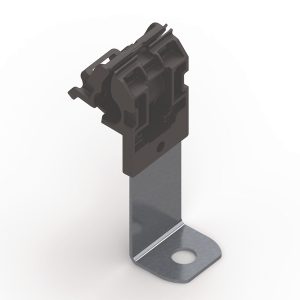 P-clamp long, Dmin=6.2mm, Dmax=13.7mm, ⌀8.31 mm, 90⌀, black, 200pcs.