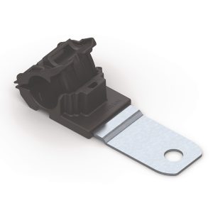 P-clamp medium, Dmin=12.7mm, Dmax=19.5mm, ⌀10.29 mm, 180⌀, black, 200pcs.