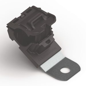 P-clamp short, Dmin=12.7mm, Dmax=19.5mm, ⌀8.31 mm, 30⌀, black, 280pcs.