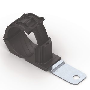 P-clamp medium, Dmin=36.0mm, Dmax=51.0mm, ?8.31 mm, 180?, black, 140pcs.