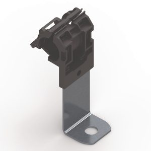 P-clamp long, Dmin=12.7mm, Dmax=19.5mm, ?6.5 mm, 90?, black, 200pcs.
