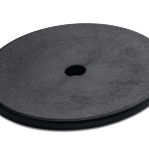 RFID hard tag, 869 MHz (UHF), bolt-on, ?50.00mm, H=3.50mm, black, 250pcs.