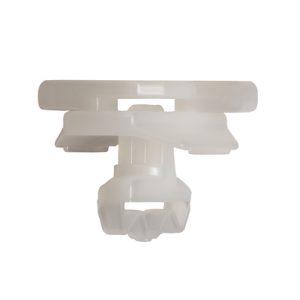 Aluminium frame mount, W=7.9mm, T=4.0 - 4.8mm, natural, 100pcs.