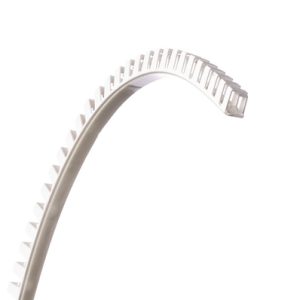 Wiring duct, halogen-free, 11.0x13.5mm, L=500mm, white, 100pcs.
