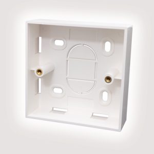 27mm Single Gang Back Box