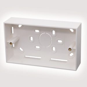 37mm Double Gang Back Box