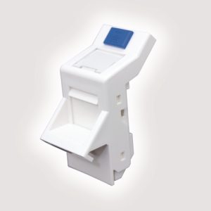 Euro 50x25mm Module - White