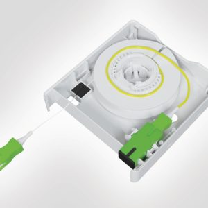 Faint Fibre Outlet (FFO) with SC APC Adaptors