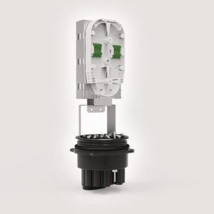 FRBU 16 port M length closure with 2 x Hellapon small trays