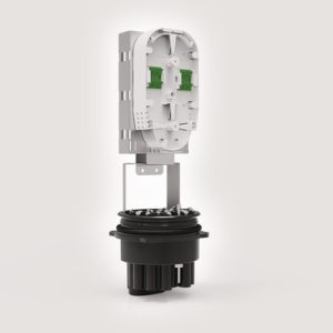 FRBU 16 port M length closure with 3 x Hellapon small trays