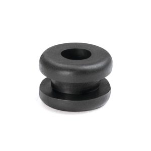 Cable grommet, ?6.4 mm, black, 2000pcs.