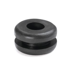 Cable grommet, ?6.4 mm, black, 2000pcs.
