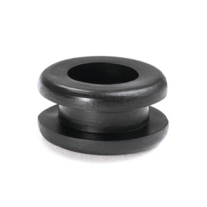 Cable grommet, ?12.0 mm, black, 1000pcs.