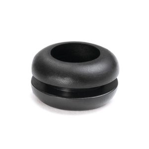 Cable grommet, ?9.5 mm, black, 1000pcs.