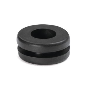 Cable grommet, ?11.0 mm, black, 1000pcs.