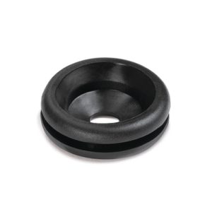 Cable grommet, ?18.5 mm, black, 1000pcs.