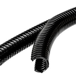 Spiral reinforced conduit, nom?54mm, OD=54.5mm, ID=43mm, black, 25m