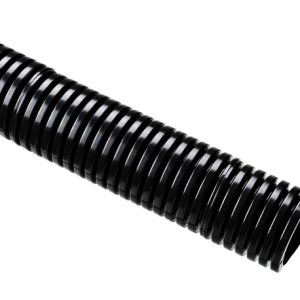 Spiral reinforced conduit, nom?28mm, OD=28.5mm, ID=21.7mm, black, 30.48m