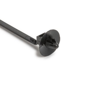 Fixing tie for hole (round), ?1.0-35.0mm, black, 2400pcs.