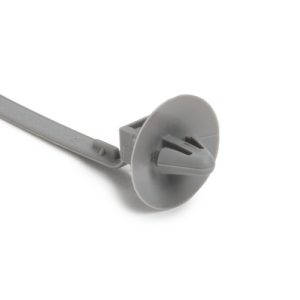 Fixing tie for hole (round), ?1.0-35.0mm, grey, 2400pcs.