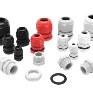 Cable gland for ?6.0 - 12.0 mm, white, 10pcs.