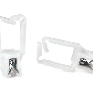 Cable clip for edge, T=1.0 - 3.0mm, Dmax=11.0mm