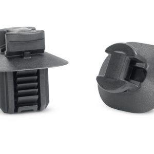 Cable tie mount for hole (oval), T=0.6 - 6.0mm, ?6.2 x 12.2 mm, black, 1000pcs.