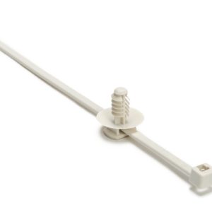 Fixing tie for hole (round), ⌀1.5-35.0mm, beige, 500pcs.