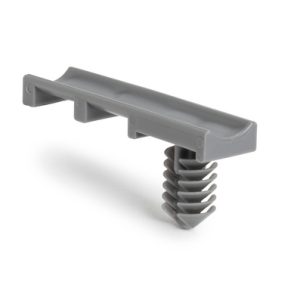 Bundling clip, L=39.95mm, grey, 1500Carton
