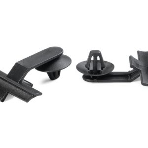 Bundling clip for hole (round), L=40.0mm, SO=25.0mm, black, 500pcs.