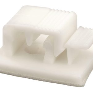 Cable clip for adhesive use, ?3.3 mm