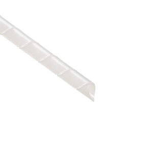 Spiral wrap, nom⌀9.53mm, ⌀7.92-63.5mm, -267 ⌀C to +260 ⌀C, natural, 30.48m