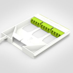 RapidNet Ultra12 AMC - Adaptor Mounting Cassette - LC Multimode OM5