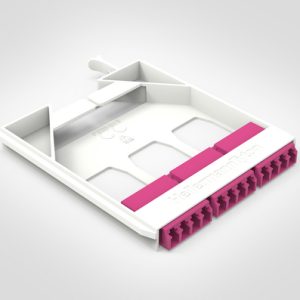 RapidNet Ultra12 AMC - Adaptor Mounting Cassette - LC Multimode OM4
