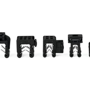 Fixing tie for edge, ?1.0-22.0mm, black, 500pcs.