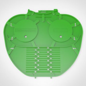 SC-B MKII Splice Trays in Green with 12 3A Moulded Splice Holder Fins