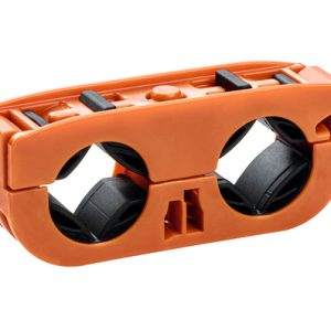 Cable clip for hole (round)/for stud, Dmin=20.0mm, Dmax=24.0mm