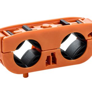 Cable clip for hole (round)/for stud, Dmin=20.0mm, Dmax=24.0mm, ?M5