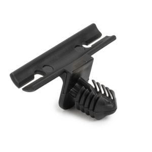 Bundling clip, L=36.2mm, black, 3500Bag