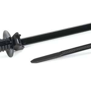 Fixing tie for hole (round), ⌀1.0-35.0mm, black, 5000pcs.