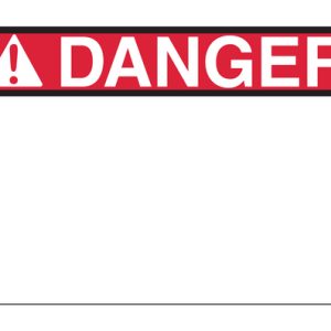 Solar label, pre-printed, red, 50.8x76.2mm, 250pcs.