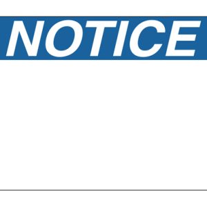 Solar label, pre-printed, blue, 50.8x76.2mm, 250pcs.