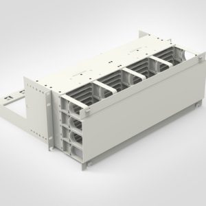 RapidNet Ultra 4U 19" Panel Housing For Ultra12 Cassettes - White