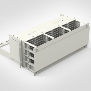 RapidNet Ultra 4U 19" Panel Housing For Ultra8 Cassettes - White