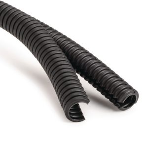 Spiral reinforced conduit, nom?42mm, OD=42.5mm, ID=32mm, black, 25m
