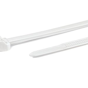 Cable tie outside serrated, 245x4.6mm, ?1.6-66.0mm, natural, 100pcs.